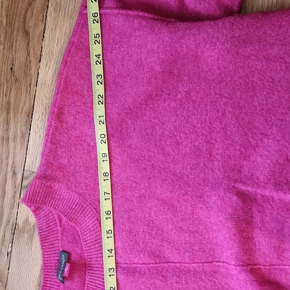 Vince Camuto Pink Baggy Sweater Size XL Crew Neck 3/4 Sleeves Oversized EASTER - Picture 10 of 13